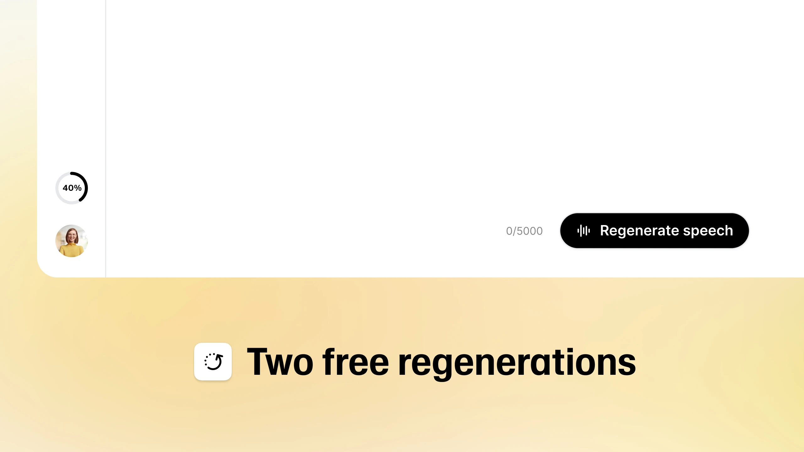 ElevenLabs na LinkedIn: Two free regenerations. You can now regenerate Text to Speech and Speech...