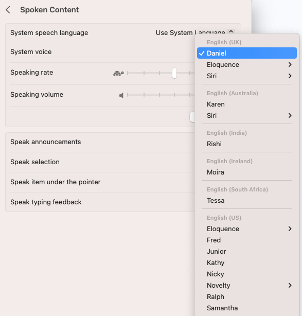 speech to text mac