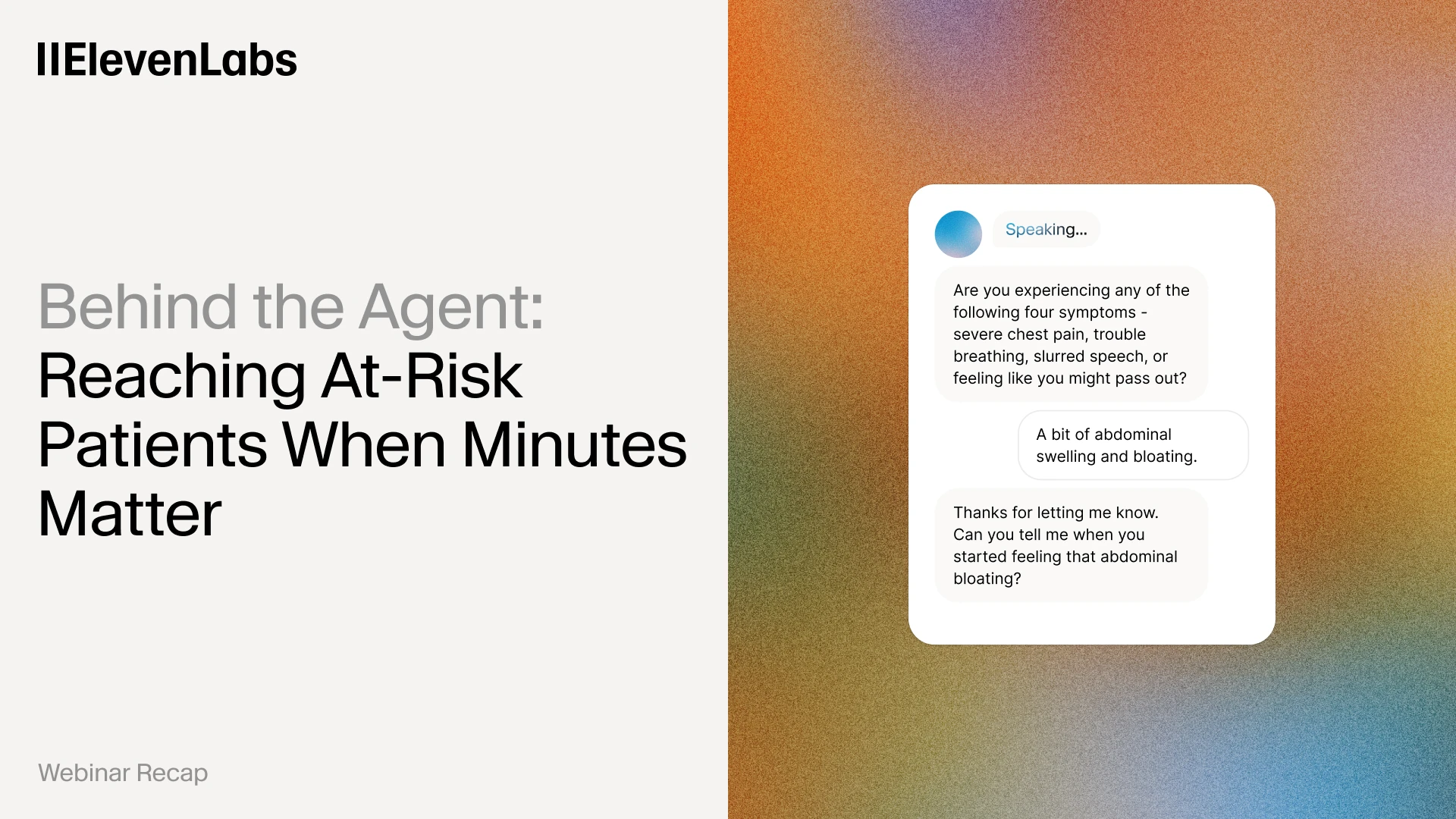 Webinar Recap: Reaching At-Risk Patients When Minutes Matter